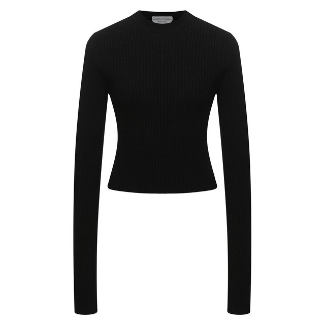 Пуловер Bottega Veneta черного цвета