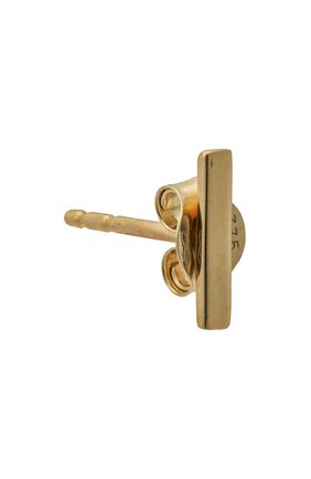 Женские моносерьга METIER BY TOMFOOLERY золотого цвета по цене 6615 руб., арт. ST-LB-GLD | Фото 2 Женские моносерьга METIER BY TOMFOOLERY золотого цвета, арт. ST-LB-GLD | Фото 2