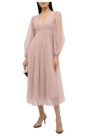 Женское платье ZIMMERMANN светло-розового цвета по цене 106000 руб., арт. 8907DLKY | Фото 2 Женское платье ZIMMERMANN светло-розового цвета, арт. 8907DLKY | Фото 2