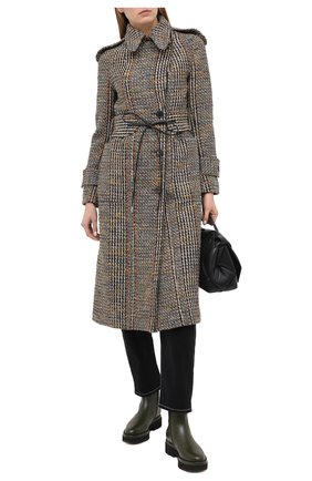Женские кожаные ботинки SANTONI хаки цвета по цене 65150 руб., арт. WTER59050G0MAUDYV60 | Фото 2 Женские кожаные ботинки SANTONI хаки цвета, арт. WTER59050G0MAUDYV60 | Фото 2