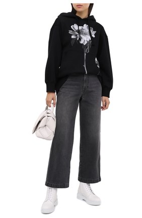 Женские кожаные ботинки SANTONI белого цвета по цене 59450 руб., арт. WTHW58873TISNW0PI50 | Фото 2 Женские кожаные ботинки SANTONI белого цвета, арт. WTHW58873TISNW0PI50 | Фото 2