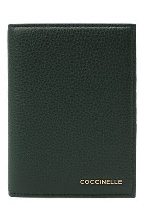 Женский кожаный футляр для кредитных карт COCCINELLE зеленого цвета по цене 8600 руб., арт. E2 GW5 12 91 01 | Фото 1 Женский кожаный футляр для кредитных карт COCCINELLE зеленого цвета, арт. E2 GW5 12 91 01 | Фото 1