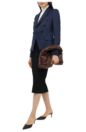 Женский шерстяной жакет STELLA MCCARTNEY темно-синего цвета по цене 109000 руб., арт. 496813/SGB07 | Фото 2 Женский шерстяной жакет STELLA MCCARTNEY темно-синего цвета, арт. 496813/SGB07 | Фото 2