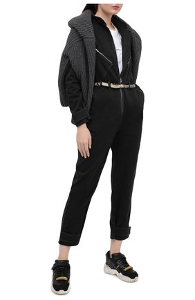 Женский джинсовый комбинезон STELLA MCCARTNEY черного цвета по цене 108000 руб., арт. 600241/S0H08 | Фото 2 Женский джинсовый комбинезон STELLA MCCARTNEY черного цвета, арт. 600241/S0H08 | Фото 2