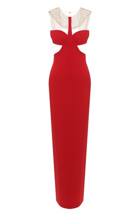 Женское платье-макси STELLA MCCARTNEY красного цвета по цене 343000 руб., арт. 602004/SNA28 | Фото 1 Женское платье-макси STELLA MCCARTNEY красного цвета, арт. 602004/SNA28 | Фото 1