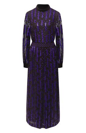 Женское платье из вискозы DRIES VAN NOTEN фиолетового цвета по цене 151000 руб., арт. 202-18625-1435 | Фото 1 Женское платье из вискозы DRIES VAN NOTEN фиолетового цвета, арт. 202-18625-1435 | Фото 1