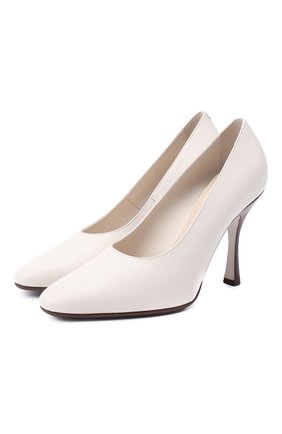 Женские кожаные туфли TOD’S белого цвета по цене 61700 руб., арт. XXW04D0DV30G0C | Фото 1 Женские кожаные туфли TOD’S белого цвета, арт. XXW04D0DV30G0C | Фото 1