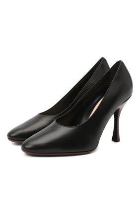 Женские кожаные туфли TOD’S черного цвета по цене 61700 руб., арт. XXW04D0DV30G0C | Фото 1 Женские кожаные туфли TOD’S черного цвета, арт. XXW04D0DV30G0C | Фото 1
