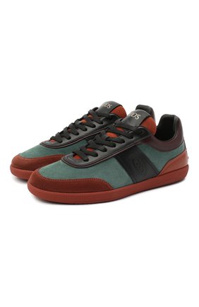 Женские замшевые кеды TOD’S темно-зеленого цвета по цене 35950 руб., арт. XXW68C0DP30IRA | Фото 1 Женские замшевые кеды TOD’S темно-зеленого цвета, арт. XXW68C0DP30IRA | Фото 1