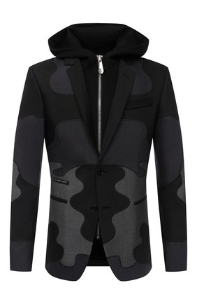 Мужской пиджак PHILIPP PLEIN серого цвета по цене 234900 руб., арт. A20C MRF1277 PTE003N | Фото 1 Мужской пиджак PHILIPP PLEIN серого цвета, арт. A20C MRF1277 PTE003N | Фото 1