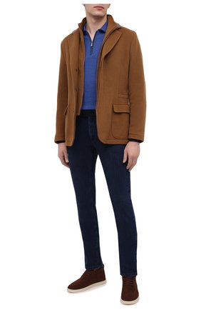 Мужские джинсы ZILLI синего цвета по цене 136500 руб., арт. MCU-00061-SSBC1/S001/AMIS | Фото 2 Мужские джинсы ZILLI синего цвета, арт. MCU-00061-SSBC1/S001/AMIS | Фото 2