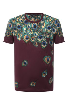 Мужская хлопковая футболка DOLCE & GABBANA разноцветного цвета по цене 49950 руб., арт. G8KBAT/FI79V | Фото 1 Мужская хлопковая футболка DOLCE & GABBANA разноцветного цвета, арт. G8KBAT/FI79V | Фото 1