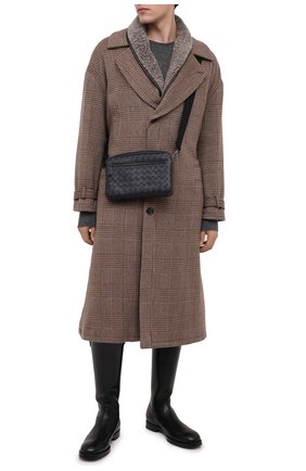 Мужские кожаные сапоги DOLCE & GABBANA черного цвета по цене 133500 руб., арт. A70040/AW375 | Фото 2 Мужские кожаные сапоги DOLCE & GABBANA черного цвета, арт. A70040/AW375 | Фото 2