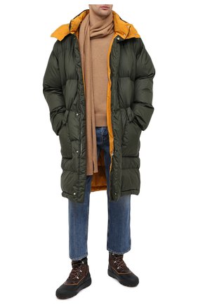 Мужская утепленное пальто STELLA MCCARTNEY хаки цвета по цене 161500 руб., арт. 601725/SPN04 | Фото 2 Мужская утепленное пальто STELLA MCCARTNEY хаки цвета, арт. 601725/SPN04 | Фото 2