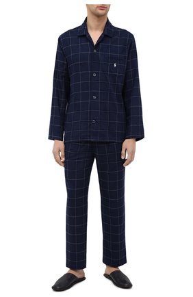 Мужская хлопковая пижама POLO RALPH LAUREN темно-синего цвета по цене 12150 руб., арт. 714754038 | Фото 1 Мужская хлопковая пижама POLO RALPH LAUREN темно-синего цвета, арт. 714754038 | Фото 1 (Длина (для топов): Стандартные; Рукава: Длинные; Материал внешний: Хлопок; Длина (брюки, джинсы): Стандартные; Кросс-КТ: домашняя одежда)