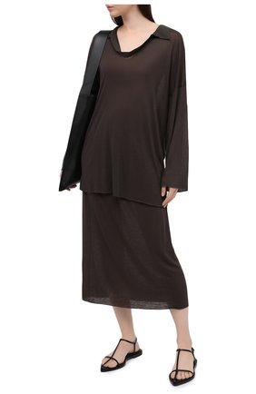 Женский костюм PEFORGIRLS коричневого цвета по цене 7800 руб., арт. PE.100.2022.10.51004.095 | Фото 1 Женский костюм PEFORGIRLS коричневого цвета, арт. PE.100.2022.10.51004.095 | Фото 1