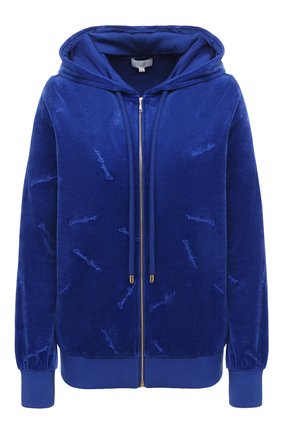 Женский хлопковая толстовка ESCADA SPORT синего цвета по цене 37300 руб., арт. 5034019 | Фото 1 Женский хлопковая толстовка ESCADA SPORT синего цвета, арт. 5034019 | Фото 1