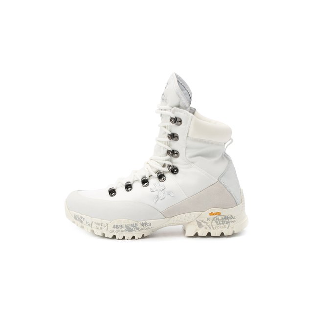 Комбинированные ботинки Premiata MIDTRECD/VAR188, цвет белый, размер 35 MIDTRECD/VAR188 - фото 3