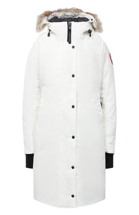Женская парка sherbrooke CANADA GOOSE белого цвета по цене 123500 руб., арт. 3821L | Фото 1 Женская парка sherbrooke CANADA GOOSE белого цвета, арт. 3821L | Фото 1
