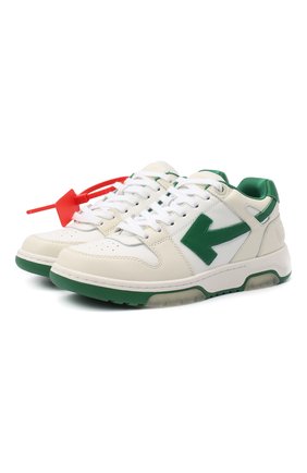 Женские кожаные кроссовки OFF-WHITE белого цвета по цене 35900 руб., арт. 0WIA259F20LEA0010155 | Фото 1 Женские кожаные кроссовки OFF-WHITE белого цвета, арт. 0WIA259F20LEA0010155 | Фото 1