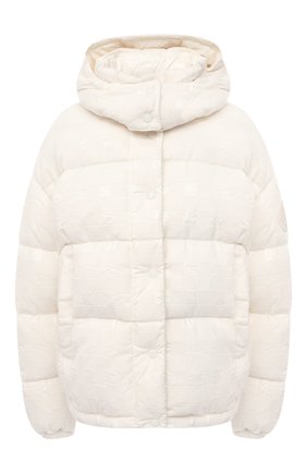 Женский пуховая куртка MONCLER белого цвета по цене 199000 руб., арт. F2-093-1A571-00-53A0C | Фото 1 Женский пуховая куртка MONCLER белого цвета, арт. F2-093-1A571-00-53A0C | Фото 1