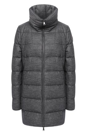 Женский пуховик MONCLER серебряного цвета по цене 152000 руб., арт. F2-093-1B542-00-54APF | Фото 1 Женский пуховик MONCLER серебряного цвета, арт. F2-093-1B542-00-54APF | Фото 1