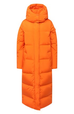 Женский пуховик WOOLRICH оранжевого цвета по цене 87200 руб., арт. CFWW0U0312FR/UT1148 | Фото 1 Женский пуховик WOOLRICH оранжевого цвета, арт. CFWW0U0312FR/UT1148 | Фото 1