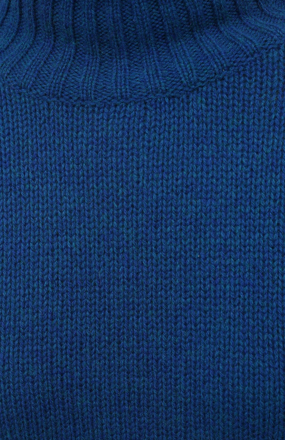 Женский шерстяной свитер ACNE STUDIOS синего цвета, арт. A60211 | Фото 5 (Женское Кросс-КТ: Свитер-одежда; Материал внешний: Шерсть; Рукава: Длинные; Длина (для топов): Стандартные; Стили: Минимализм)