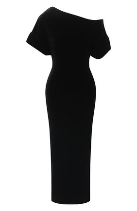 Женское платье CHRISTOPHER KANE черного цвета по цене 108500 руб., арт. CFW DR2582 491000 STRETCH VELVET | Фото 1 Женское платье CHRISTOPHER KANE черного цвета, арт. CFW DR2582 491000 STRETCH VELVET | Фото 1
