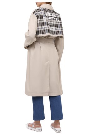 Женский плащ STELLA MCCARTNEY бежевого цвета по цене 138500 руб., арт. 601865/SPN05 | Фото 2 Женский плащ STELLA MCCARTNEY бежевого цвета, арт. 601865/SPN05 | Фото 2