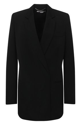 Женский шерстяной жакет STELLA MCCARTNEY черного цвета по цене 124500 руб., арт. 601982/SPA28 | Фото 1 Женский шерстяной жакет STELLA MCCARTNEY черного цвета, арт. 601982/SPA28 | Фото 1