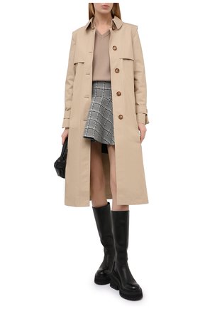 Женский шерстяной пуловер STELLA MCCARTNEY бежевого цвета по цене 67750 руб., арт. 602190/S2221 | Фото 2 Женский шерстяной пуловер STELLA MCCARTNEY бежевого цвета, арт. 602190/S2221 | Фото 2