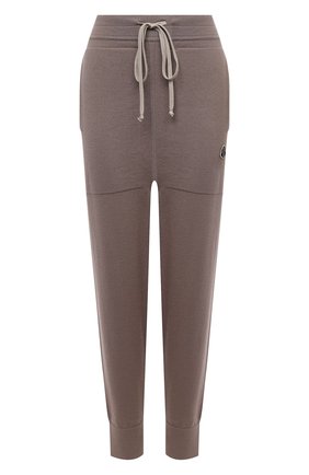 Женские кашемировые джоггеры rick owens + moncler RICK OWENS серого цвета по цене 85200 руб., арт. MU20F0020/A9453 | Фото 1 Женские кашемировые джоггеры rick owens + moncler RICK OWENS серого цвета, арт. MU20F0020/A9453 | Фото 1