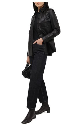 Женская хлопковый лонгслив JIL SANDER черного цвета по цене 21550 руб., арт. JPPR705500-WR257108 | Фото 2 Женская хлопковый лонгслив JIL SANDER черного цвета, арт. JPPR705500-WR257108 | Фото 2