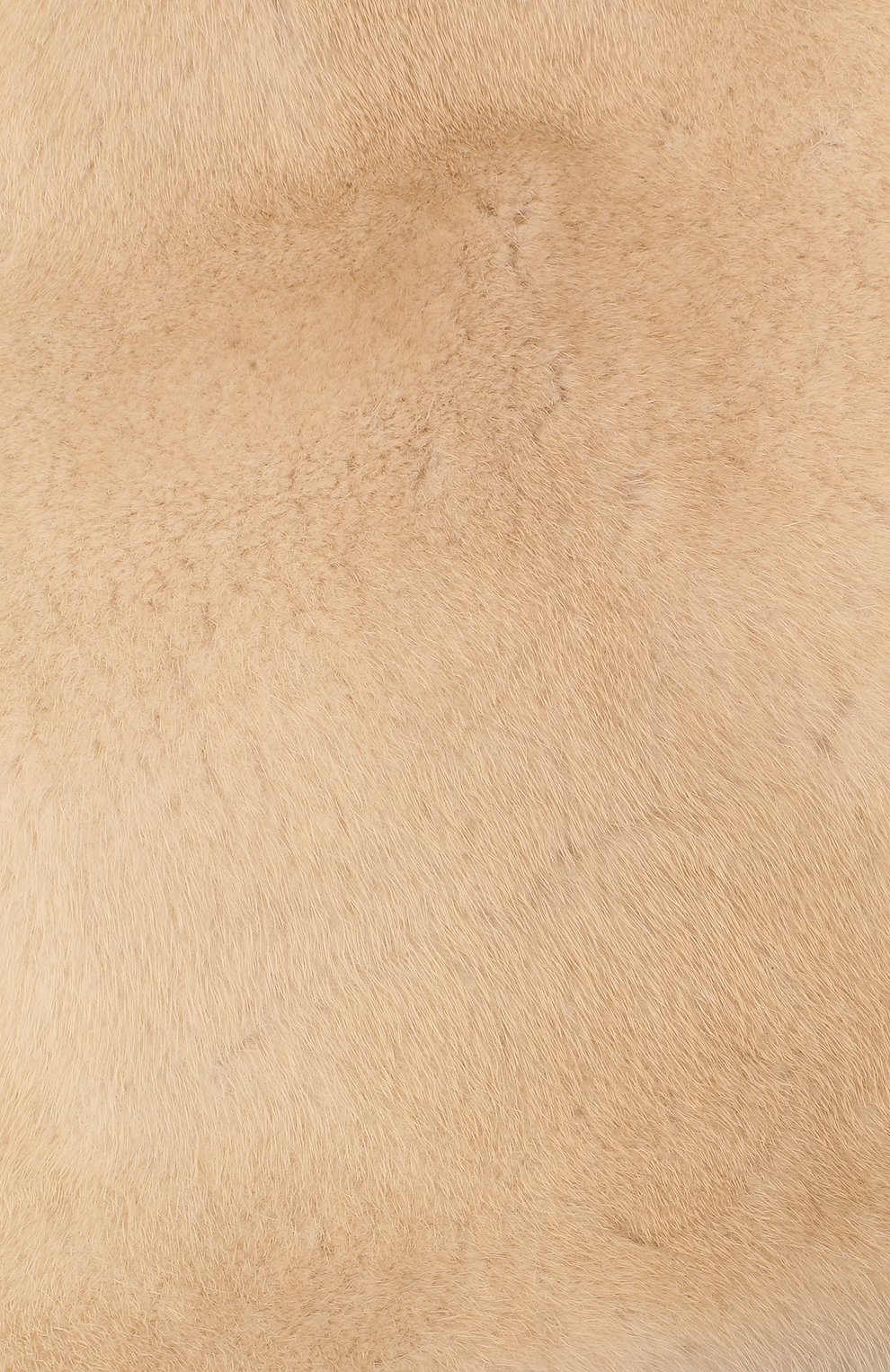 Женская шапка из меха норки нея FURLAND бежевого цвета, арт. 0091900110139300078 | Фото 3 (Материал: Натуральный мех)