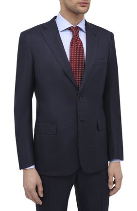 Мужской шерстяной костюм BRIONI темно-синего цвета по цене 471500 руб., арт. RA0J0X/09A94/BRUNIC0 | Фото 2 Мужской шерстяной костюм BRIONI темно-синего цвета, арт. RA0J0X/09A94/BRUNIC0 | Фото 2