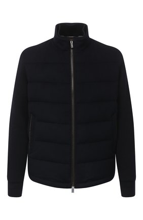 Мужская пуховая куртка ERMENEGILDO ZEGNA темно-синего цвета по цене 699500 руб., арт. U7T02/TMIL14 | Фото 1 Мужская пуховая куртка ERMENEGILDO ZEGNA темно-синего цвета, арт. U7T02/TMIL14 | Фото 1