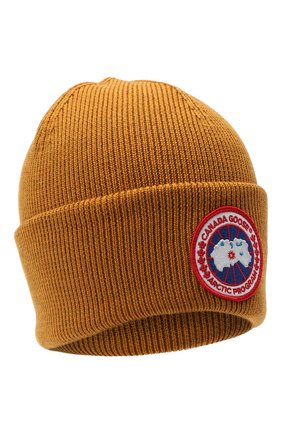 Мужская шерстяная шапка CANADA GOOSE светло-коричневого цвета по цене 18750 руб., арт. 6936M | Фото 1 Мужская шерстяная шапка CANADA GOOSE светло-коричневого цвета, арт. 6936M | Фото 1