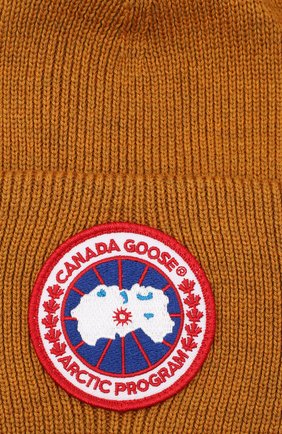 Мужская шерстяная шапка CANADA GOOSE светло-коричневого цвета по цене 19600 руб., арт. 6936M | Фото 3 Мужская шерстяная шапка CANADA GOOSE светло-коричневого цвета, арт. 6936M | Фото 3