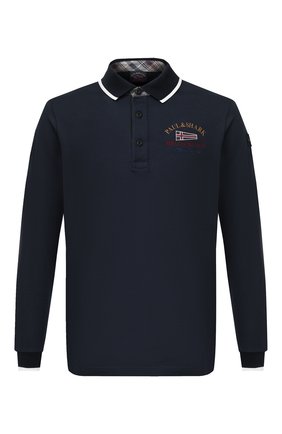 Мужское хлопковое поло PAUL&SHARK темно-синего цвета по цене 22750 руб., арт. A20P1769/C00 | Фото 1 Мужское хлопковое поло PAUL&SHARK темно-синего цвета, арт. A20P1769/C00 | Фото 1