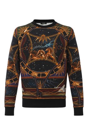 Мужской хлопковый свитшот BALMAIN разноцветного цвета по цене 71900 руб., арт. UH03277/I351 | Фото 1 Мужской хлопковый свитшот BALMAIN разноцветного цвета, арт. UH03277/I351 | Фото 1