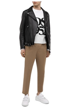 Мужская хлопковый лонгслив DSQUARED2 белого цвета по цене 26050 руб., арт. S71GD0933/S22427 | Фото 2 Мужская хлопковый лонгслив DSQUARED2 белого цвета, арт. S71GD0933/S22427 | Фото 2