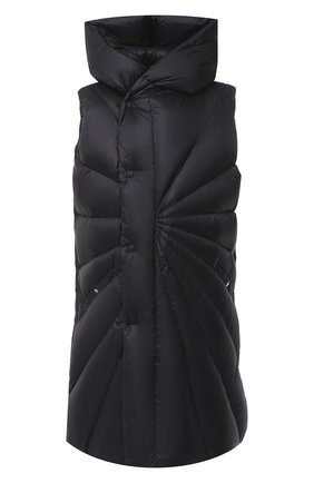 Мужской пуховый жилет moncler + rick owens MONCLER черного цвета по цене 121500 руб., арт. MU20F0006/C0596 | Фото 1 Мужской пуховый жилет moncler + rick owens MONCLER черного цвета, арт. MU20F0006/C0596 | Фото 1