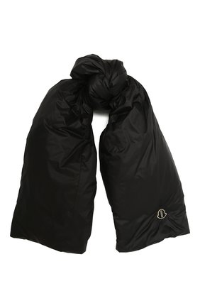 Мужской пуховый шарф moncler + rick owens MONCLER черного цвета по цене 31550 руб., арт. MU20F0028/C0594 | Фото 1 Мужской пуховый шарф moncler + rick owens MONCLER черного цвета, арт. MU20F0028/C0594 | Фото 1