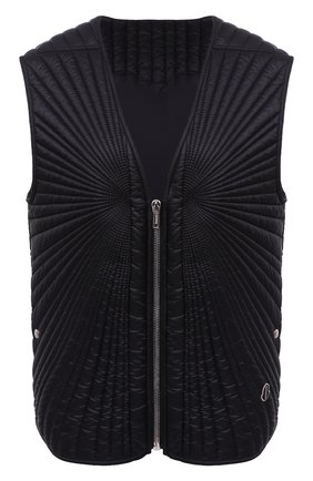 Мужской пуховый жилет moncler + rick owens MONCLER черного цвета по цене 85200 руб., арт. MU20F0011/C0596 | Фото 1 Мужской пуховый жилет moncler + rick owens MONCLER черного цвета, арт. MU20F0011/C0596 | Фото 1