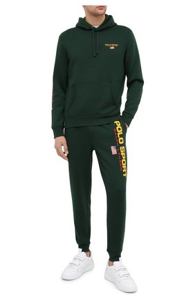 Мужской худи POLO RALPH LAUREN зеленого цвета по цене 15050 руб., арт. 710792899 | Фото 2 Мужской худи POLO RALPH LAUREN зеленого цвета, арт. 710792899 | Фото 2