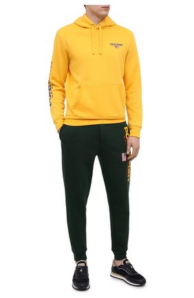 Мужской худи POLO RALPH LAUREN желтого цвета по цене 15050 руб., арт. 710792899 | Фото 2 Мужской худи POLO RALPH LAUREN желтого цвета, арт. 710792899 | Фото 2