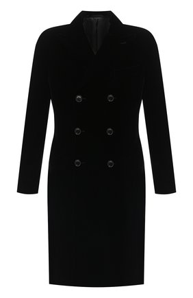 Мужской пальто GIORGIO ARMANI черного цвета по цене 244500 руб., арт. 0WG0L05S/T0025 | Фото 1 Мужской пальто GIORGIO ARMANI черного цвета, арт. 0WG0L05S/T0025 | Фото 1