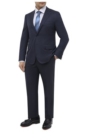 Мужской шерстяной костюм CORNELIANI темно-синего цвета по цене 188500 руб., арт. 867315-0817239/92 Q1 | Фото 1 Мужской шерстяной костюм CORNELIANI темно-синего цвета, арт. 867315-0817239/92 Q1 | Фото 1
