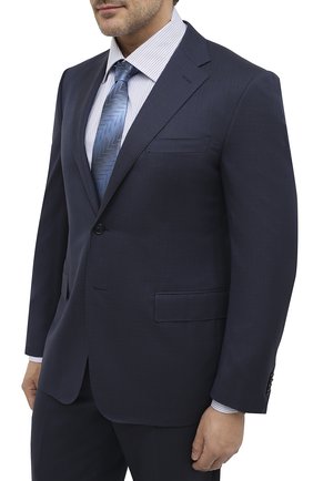 Мужской шерстяной костюм CORNELIANI темно-синего цвета по цене 188500 руб., арт. 867315-0817239/92 Q1 | Фото 2 Мужской шерстяной костюм CORNELIANI темно-синего цвета, арт. 867315-0817239/92 Q1 | Фото 2
